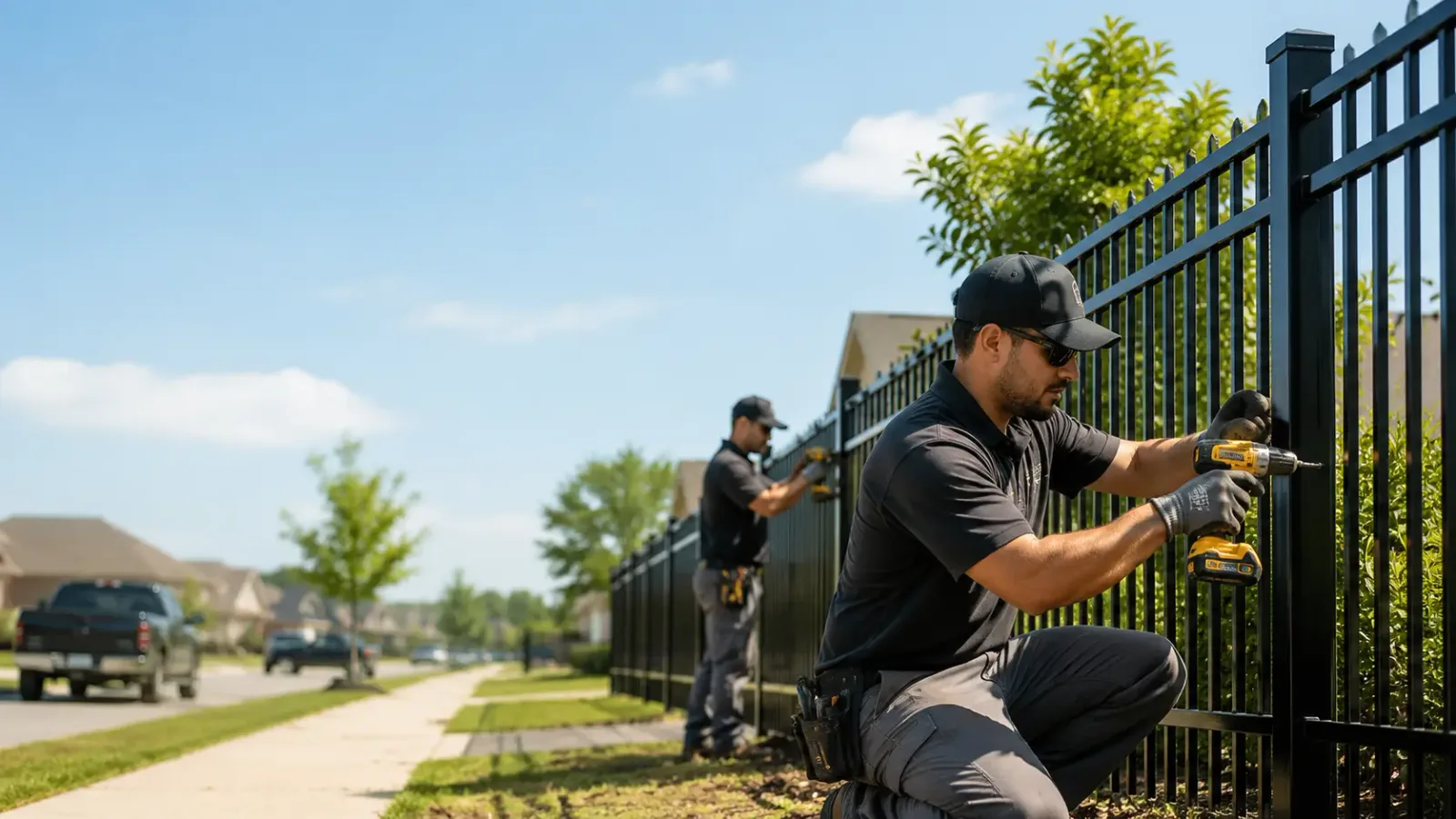 Metal Fence Installation in Morrisville, PA